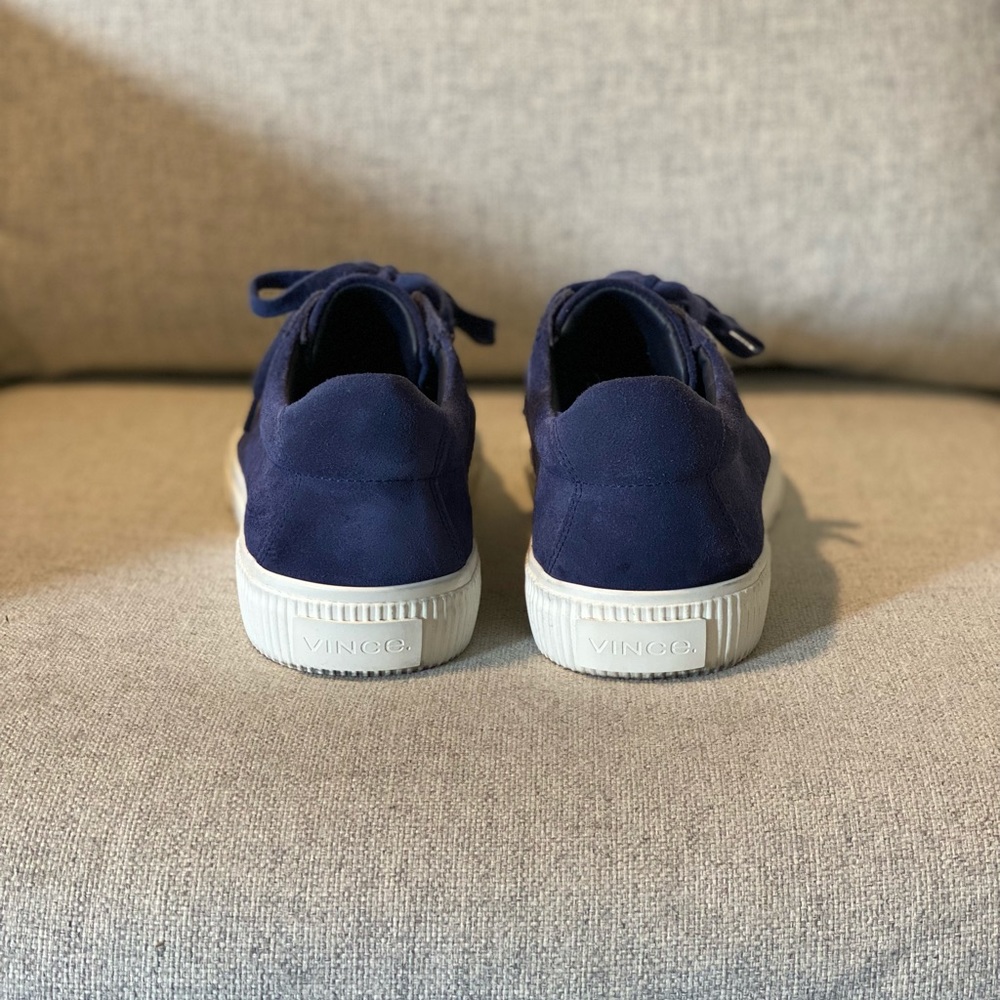 Vince men’s blue suede sneakers - Picture 4 of 6